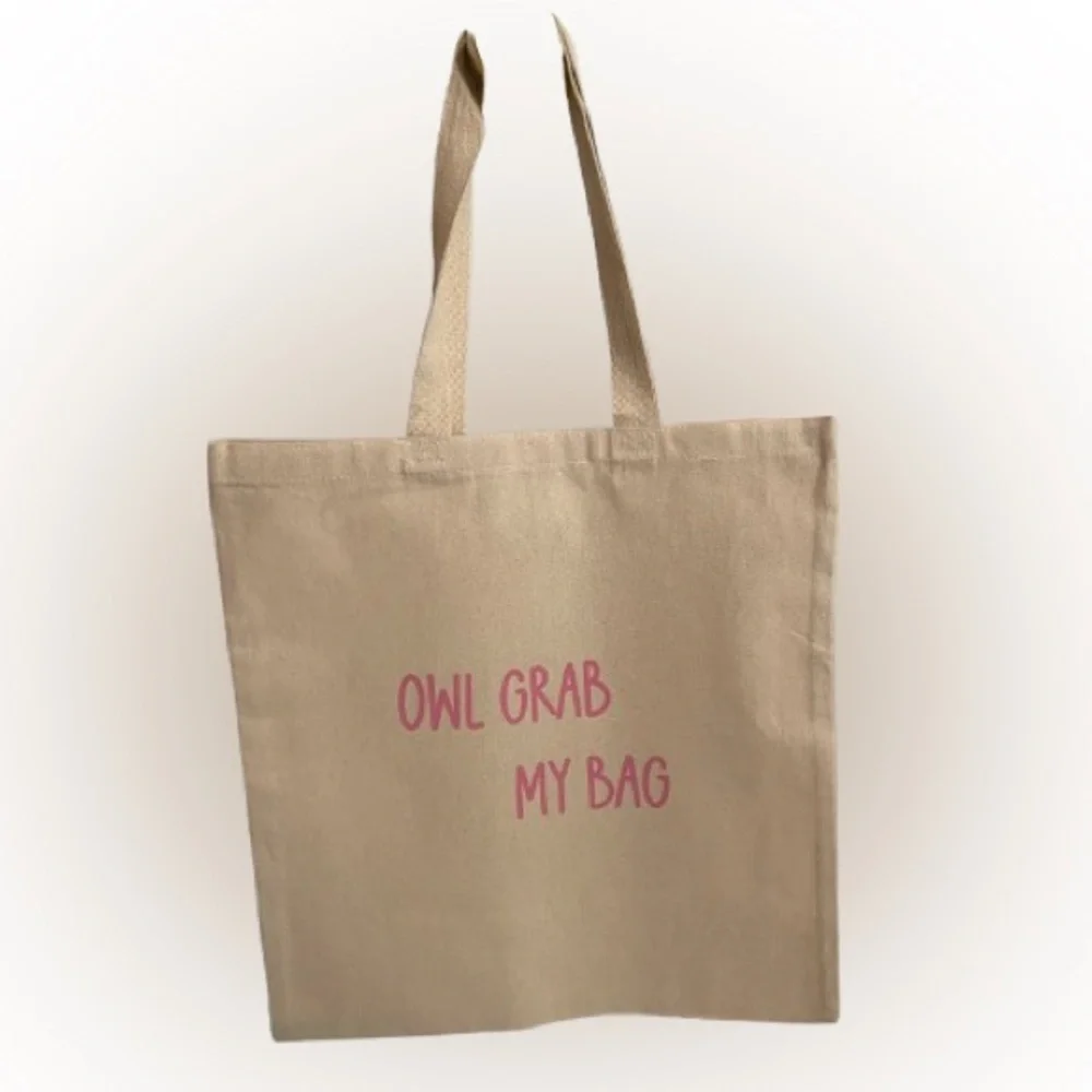 Owl Canvas Tote Bag